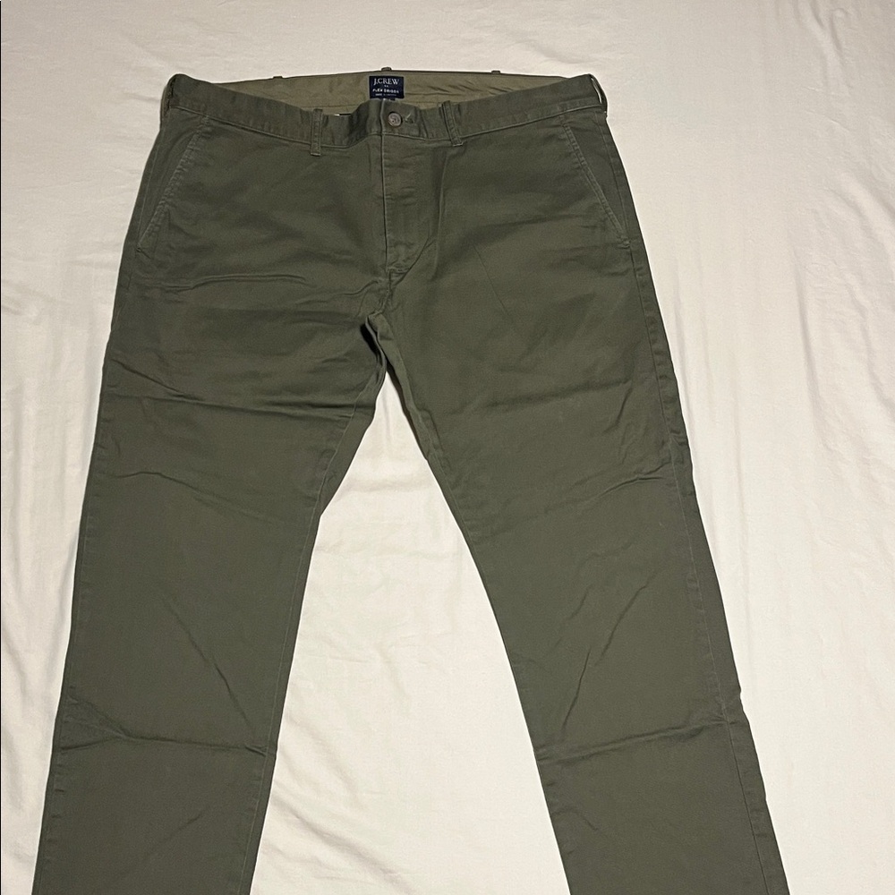 J. Crew Factory Olive Green Chinos